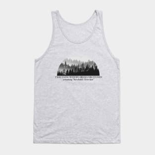 Screaming I Love Him Forest Tank Top